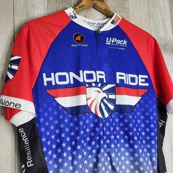 Pactimo Cycling Shirt Jersey. Honor Ride. Women's XXL - Picture 3 of 12